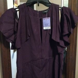 Theory shirt with peekaboo shoulders